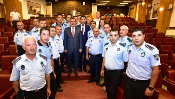 Başkan Gürkan, Zabıta Müdürlüğü Çalışanları İle Biraraya Geldi