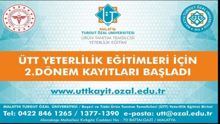 MTÜ'de ÜTT Yeterlilik Eğitimleri için 2. dönem başlıyor