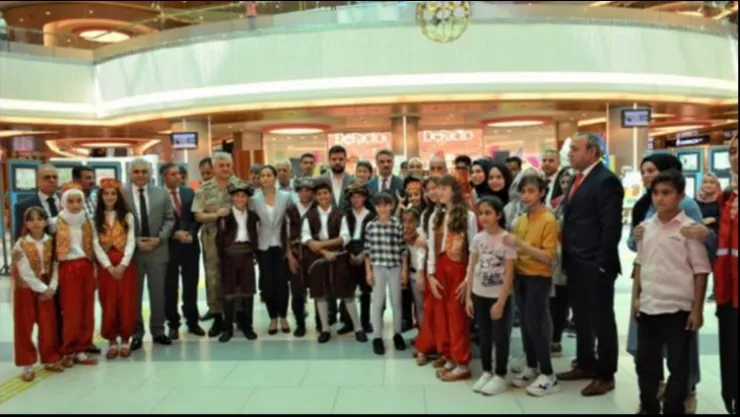 'Muhacirden Ensar'a 15 Temmuz 2 ' Temalı Resim Sergisi Törenle Açıldı