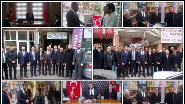MHP İl Başkanı Yoğun Tempoya Devam Ediyor