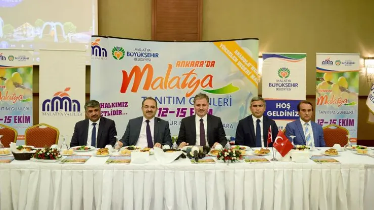Ankara'da 'Malatya Günleri' Başlıyor
