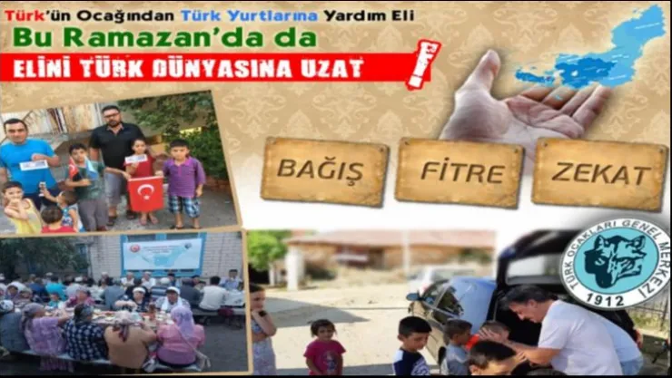 Türk Ocaklarından 'TURAN ELİNE YARDIM KAMPANYASI'