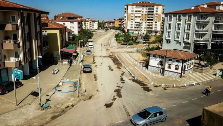 Aliya, Ahu Ve Tevhit Sokakta Düzenleme Çalışmaları Devam Ediyor