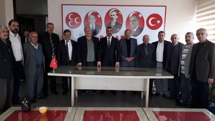 Muhtarlar'dan Başkan Avşar'a Ziyaret