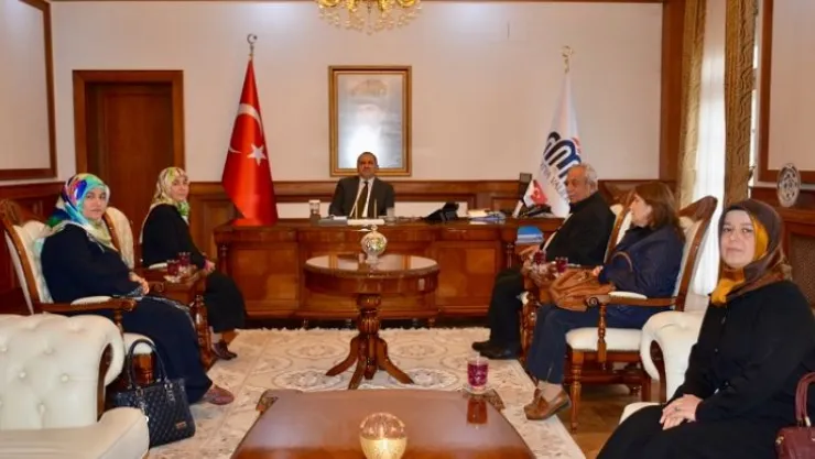 Bir Damla Yardımlaşma Derneğinden, Vali Kaban'a Ziyaret