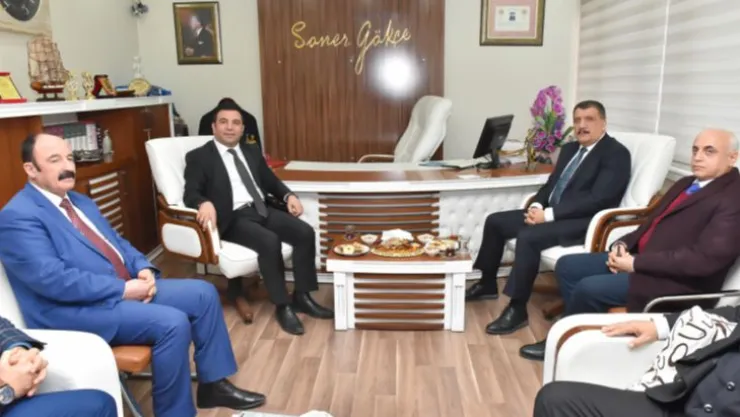 Başkan Gürkan, Gökçe'ye İadeyi Ziyarette Bulundu