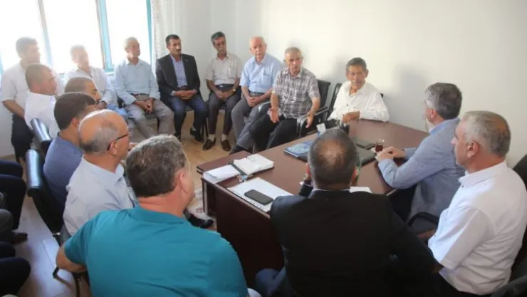 Başkan Yanılmaz Muhtarlar Dayanışma Derneği'ni Ziyaret Etti