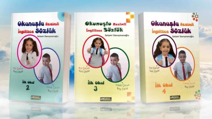 İlkokul 2,3, ve 4. sınıf için İngilizce öğrenimi kolaylaşıyor.