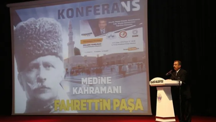 'Medine Kahramanı Fahrettin Paşa Anıldı'