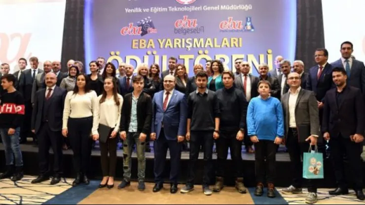 EBA yarışmalarında ödüller sahiplerini buldu