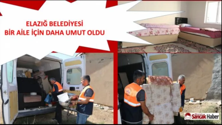 ELAZIĞ BELEDİYESİ BİR AİLE İÇİN DAHA UMUT OLDU
