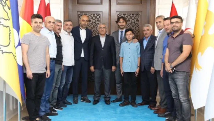Altıntop Ve Kafkas, Başkan Güder İle Bir Araya Geldi