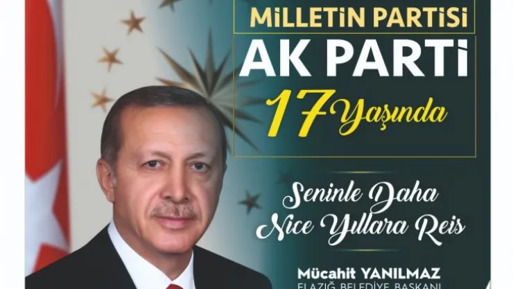 AŞKAN YANILMAZ: 'AK HİZMETLER 17 YAŞINDA'