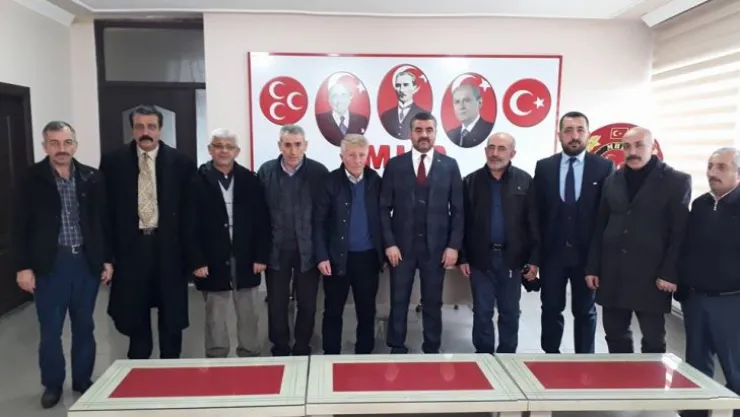 Sivaslılar Derneği'nden MHP'ye Ziyaret