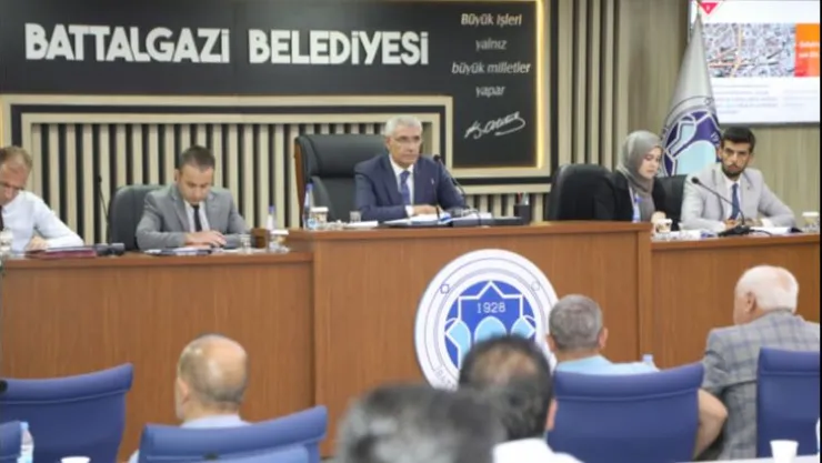 Battalgazi Belediye Meclisi, Eylül Ayı Olağan Toplantısını Gerçekleştirdi