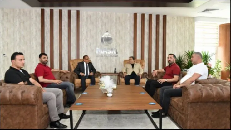 Fendoğlu'ndan Maski Genel Müdürü Karataş'a Ziyaret