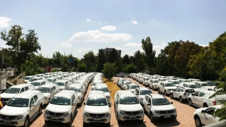 Fırat Edaş Yeni Araçlarla Filosunu Güçlendirdi