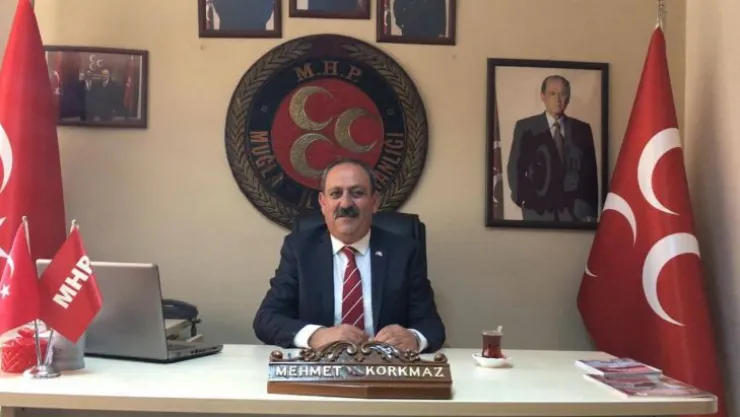 MHP Muğla İl Başkanı KORKMAZ Basın  açıklaması yayınladı.
