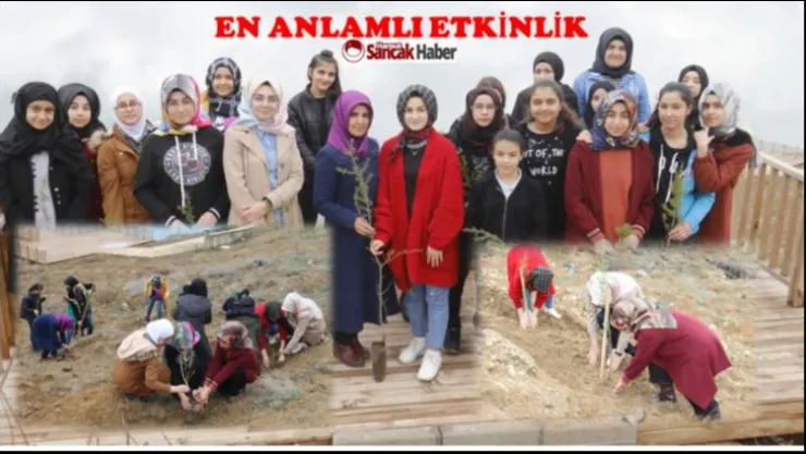 CUMHURİYET KIZ ANADOLU LİSESİ ÖĞRENCİLERİNDEN ANLAMLI ETKİNLİK
