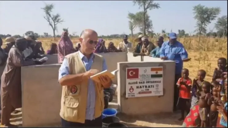 Gazi Ortaokulu'ndan Nijer'e İçme Suyu