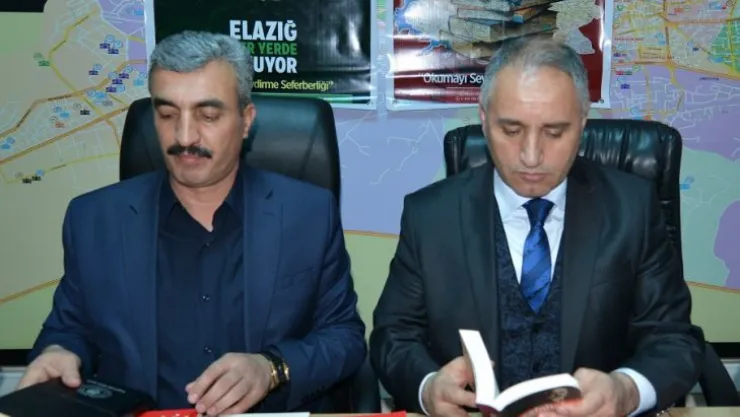Eğitim- Bir-Sen'den Elazığ Her Yerde Okuyor Kampanyasına Destek