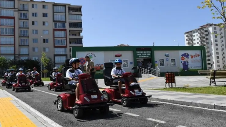 Çocuk Trafik Eğitim Parkı, Mardin'li Öğrencileri Ağırladı