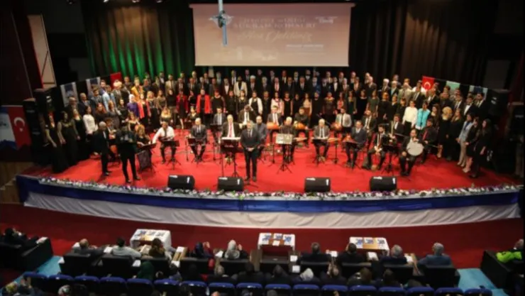 BELEDİYE PERSONELİ 'ŞÜKRAN KONSERİ'NDE BULUŞTU
