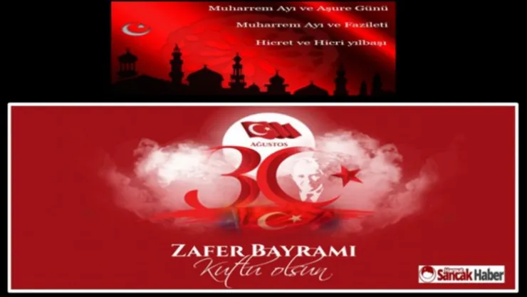 ZAFER BAYRAMI VE HİCRİ YILBAŞI KUTLU OLSUN