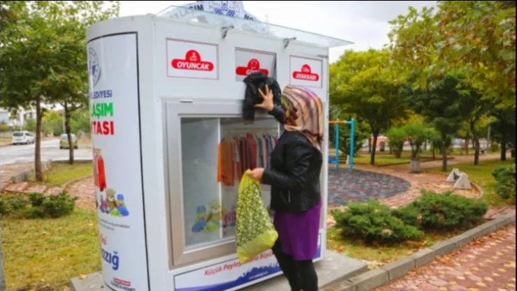ELAZIĞ BELEDİYESİ PAYLAŞIM NOKTALARI HİZMETE GİRDİ