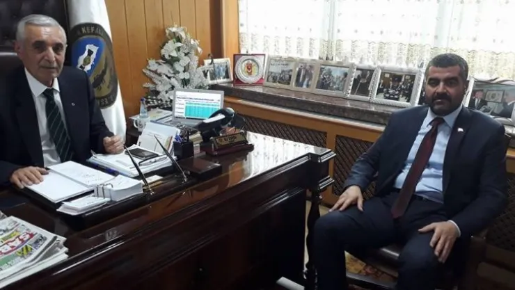 Başkan Avşar, Evren'i Ziyaret Etti.