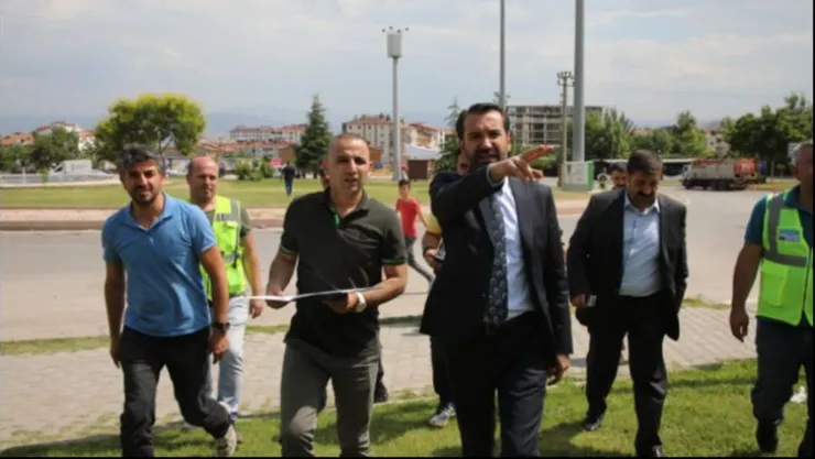 İTFAİYE KAVŞAĞI YENİDEN DÜZENLENİYOR
