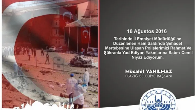 BAŞKAN YANILMAZ' HAİNLER EMELLERİNE HİÇBİR ZAMAN ULAŞAMAYACAK'