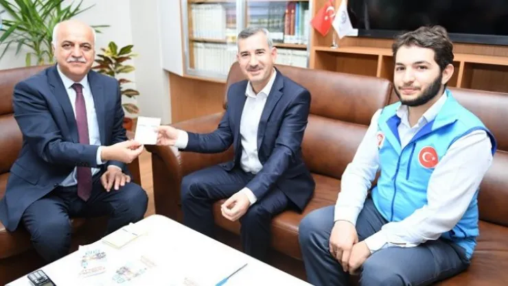 Başkan Çınar, İl Müftüsü Ümit Çimen'i Makamında Ziyaret Etti