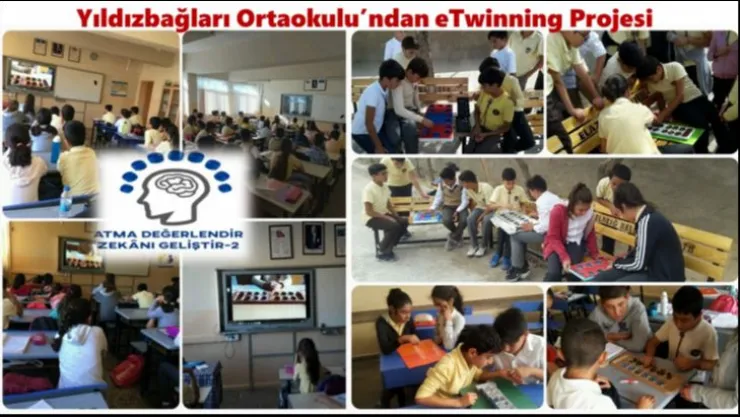 Yıldızbağları Ortaokulu'ndan eTwinning Projesi