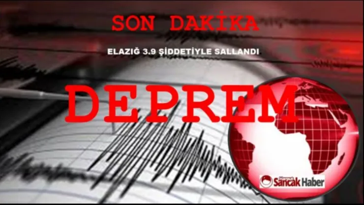 Elazığ'da Deprem Korkuttu.