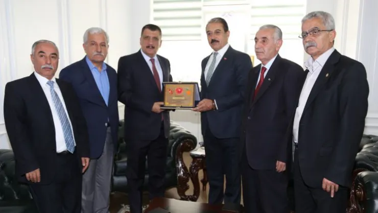 Esob Başkanı Keskin Başkan Gürkan'ı Ziyaret Etti