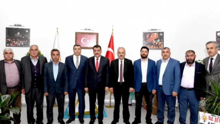 Ticaret Borsasından Başkan Gürkan'a Ziyaret