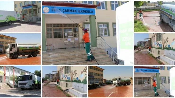 Belediyeden Eğitim Öncesi Okul Temizliği