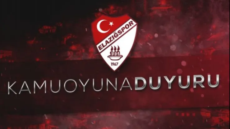 BİREVİM ELAZIĞSPOR KULÜBÜnden AÇIKLAMA