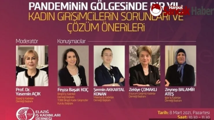 Elazığ İş Kadınları Derneği Panel Düzenliyor