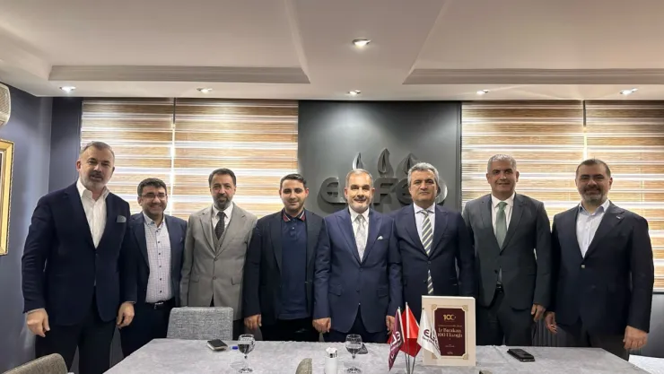 Elazığ Ticaret Ve Sanayi Odası Başkanı Alan'dan Elfed'e Ziyaret