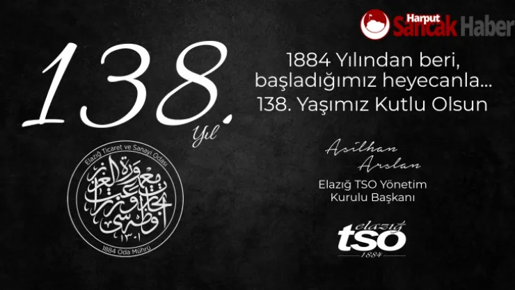 Elazığ TSO 138 Yaşında