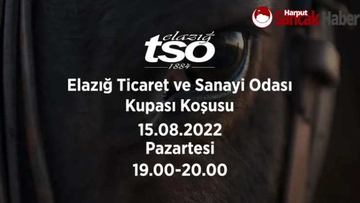 Elazığ TSO Kupası Koşusu 15 Ağustos 2022'de