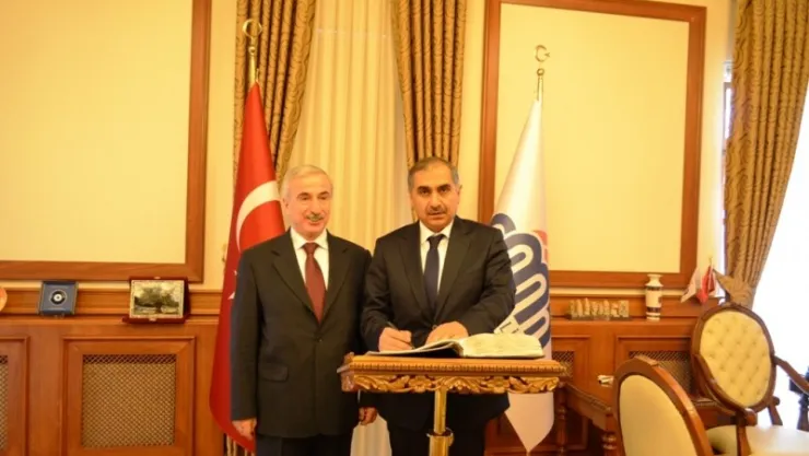    ELAZIĞ VALİSİ KOÇAK, MALATYA VALİSİNİ ZİYARET ETTİ