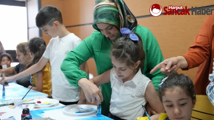 Elazığlı Çocuklar, Filistin'e Destek İçin Resim Çizdi