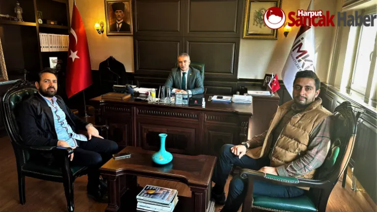 ELMÜTDER Başkanı AYAZ, İMKON'u  ZİYARET Etti