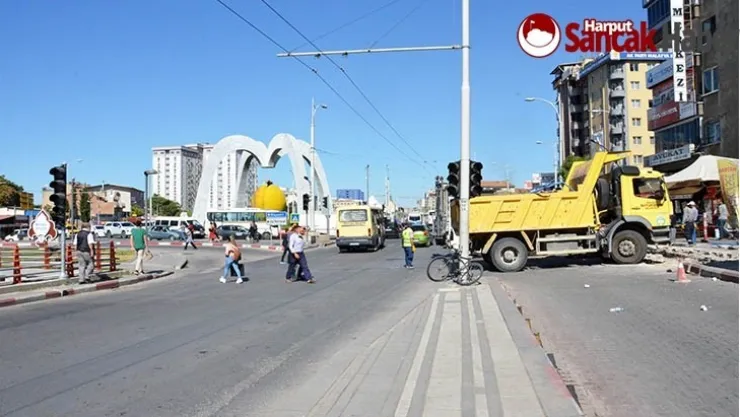 Emeksiz Kavşak Girişine Düzenleme