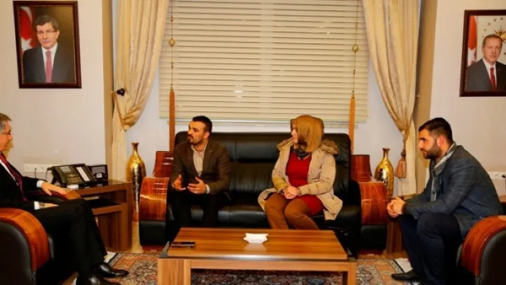 Emrah Güllü'den Başkan Yanılmaz'a Teşekkür Ziyareti