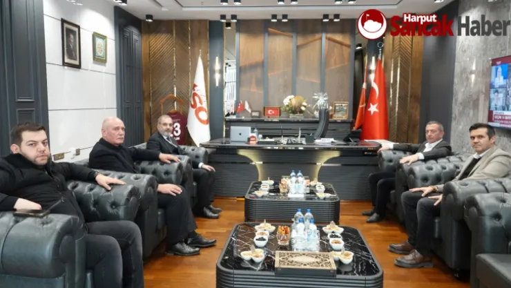 Erzincan TSO Heyeti'nden Başkan Alan'a Ziyaret