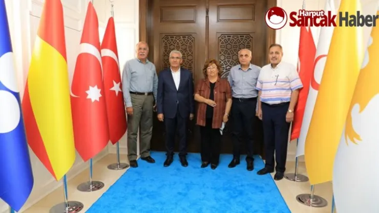 Eski Bakan Akşit'ten Başkan Güder'e Hizmet Ve Yatırım Teşekkürü